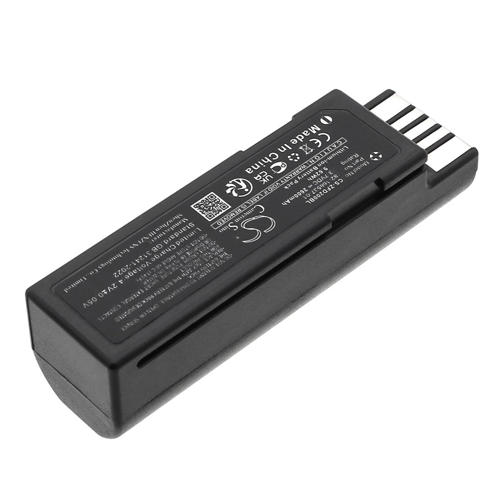 Batería de código de barras, escáner Zebra RFD2000