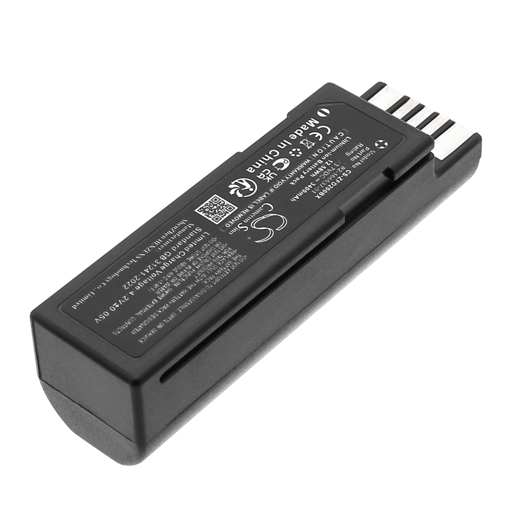 Batería de código de barras, escáner Zebra RFD2000