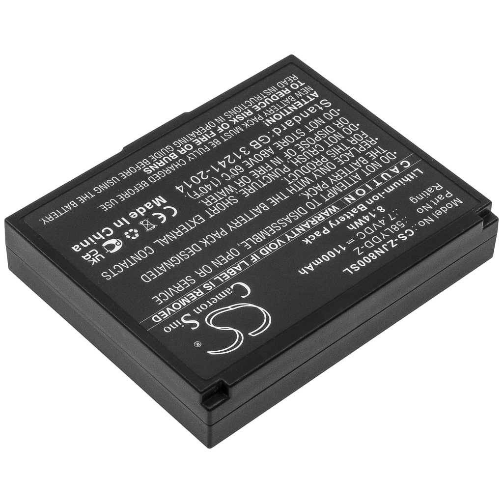Batería de la impresora Zjiang CS-ZJN800SL