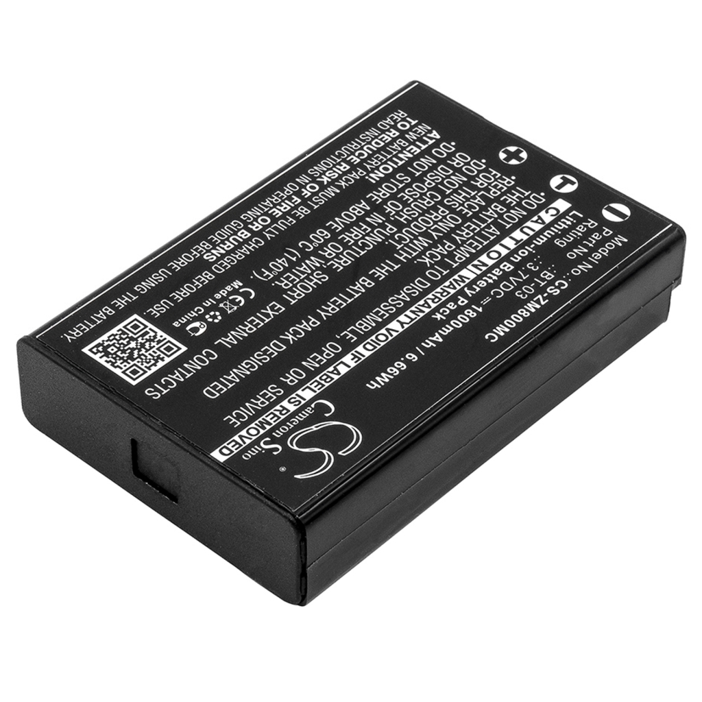 Batería de la cámara Zoom CS-ZM800MC