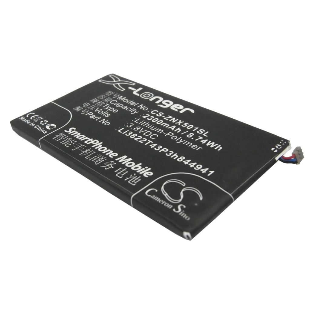 Batería del teléfono móvil ZTE CS-ZNX501SL