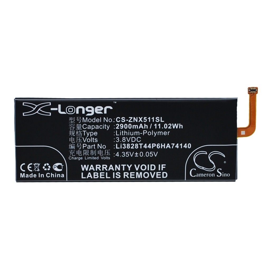 Batería del teléfono móvil ZTE CS-ZNX511SL