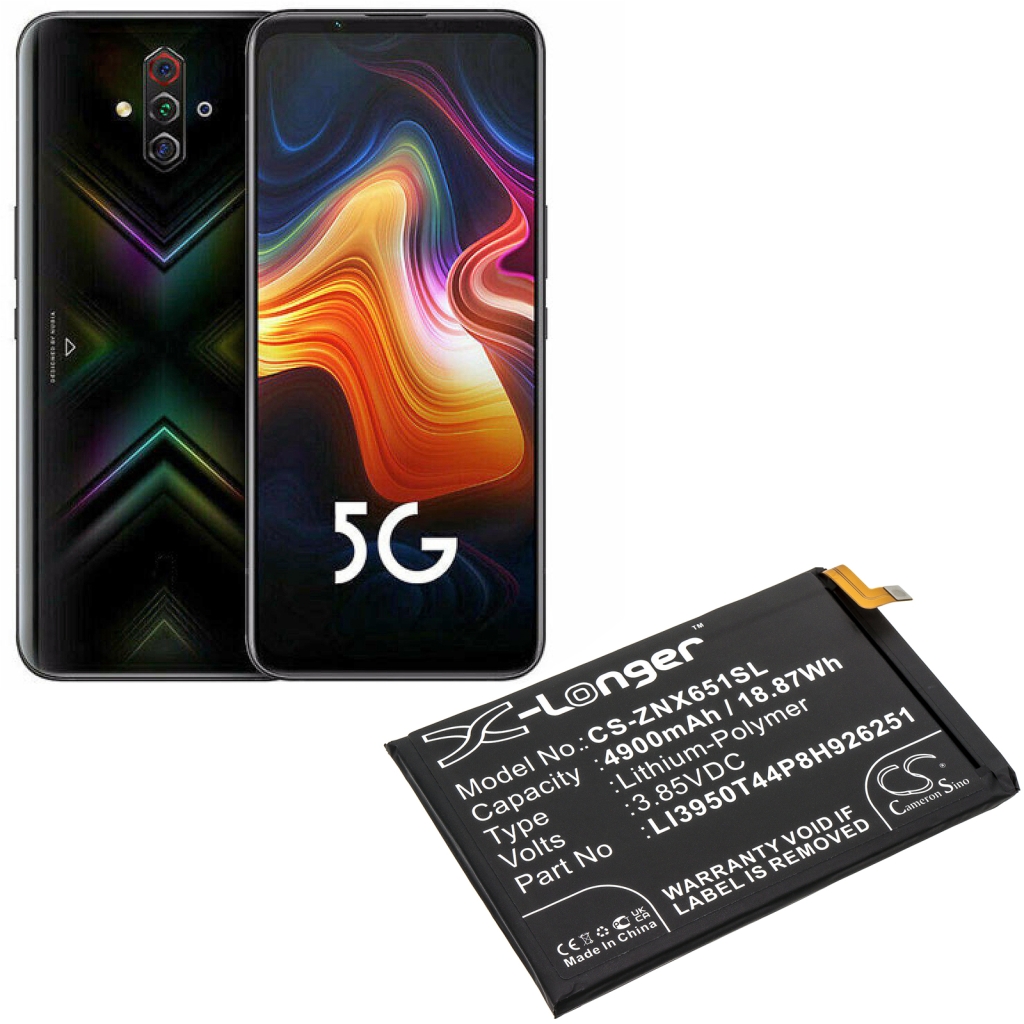 Batería del teléfono móvil ZTE CS-ZNX651SL