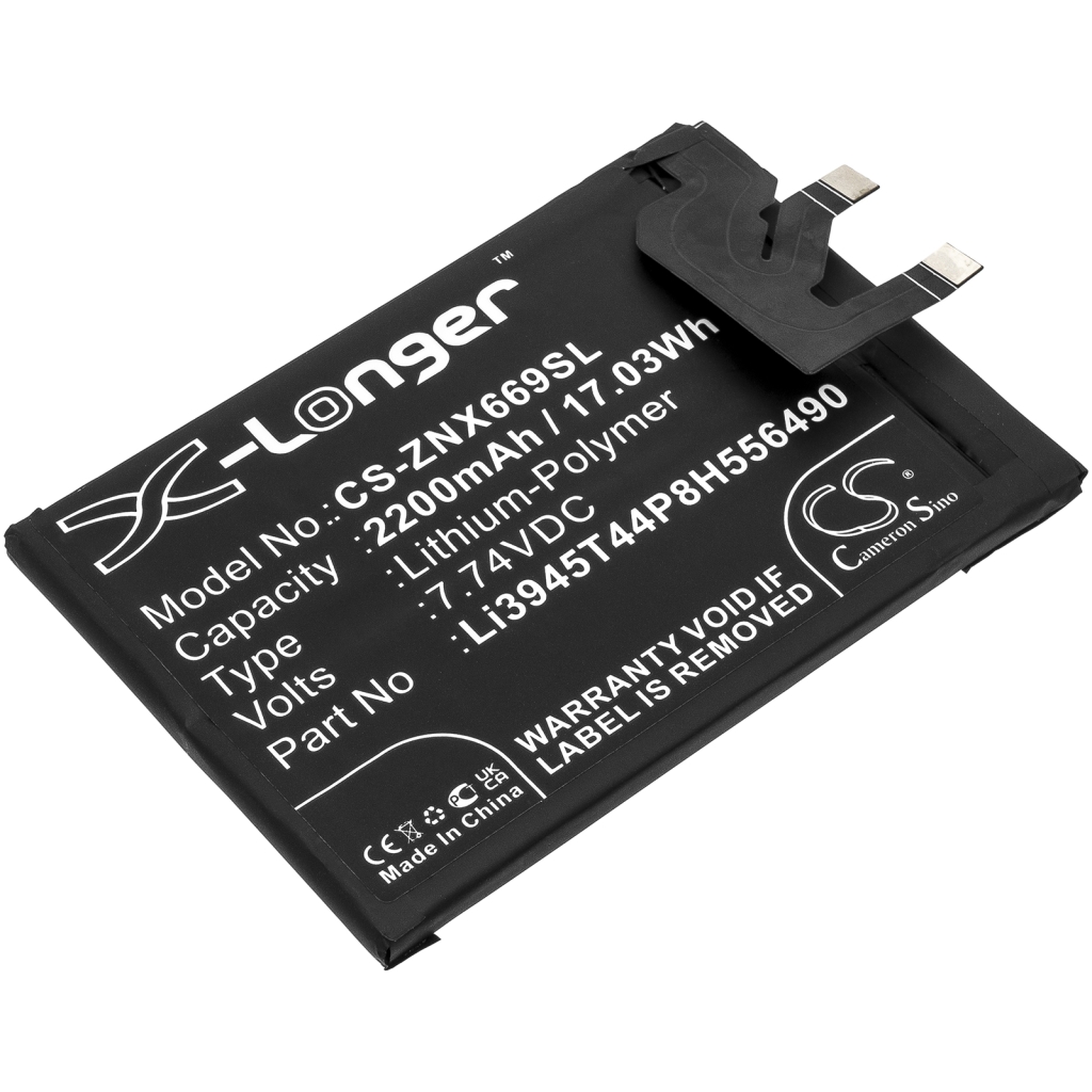 Batería del teléfono móvil ZTE CS-ZNX669SL