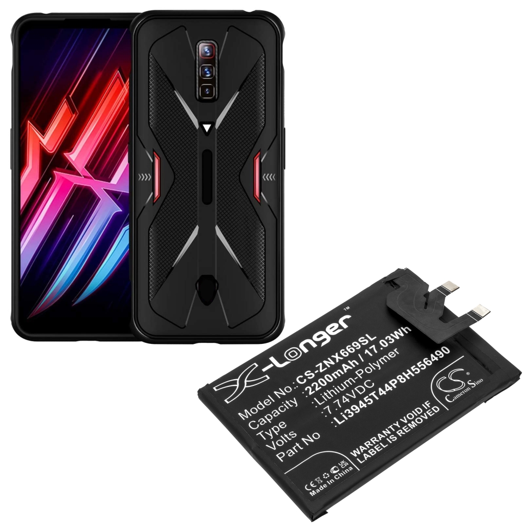 Batería del teléfono móvil ZTE CS-ZNX669SL