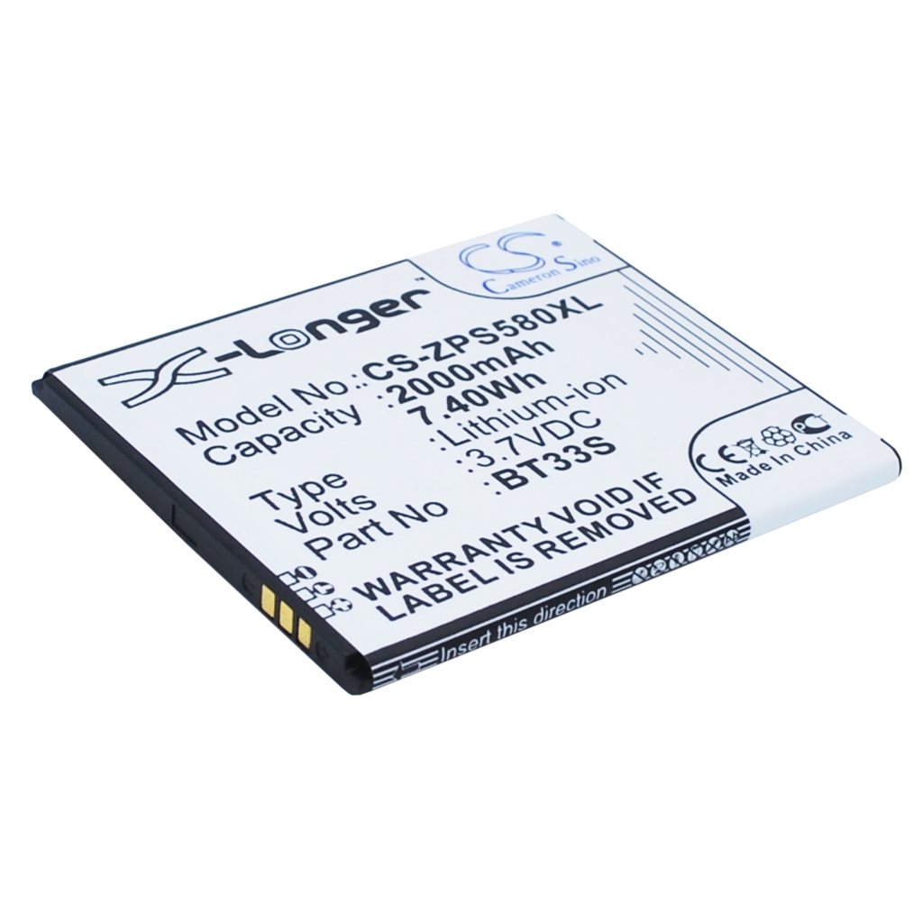 Batería del teléfono móvil Zopo CS-ZPS580XL