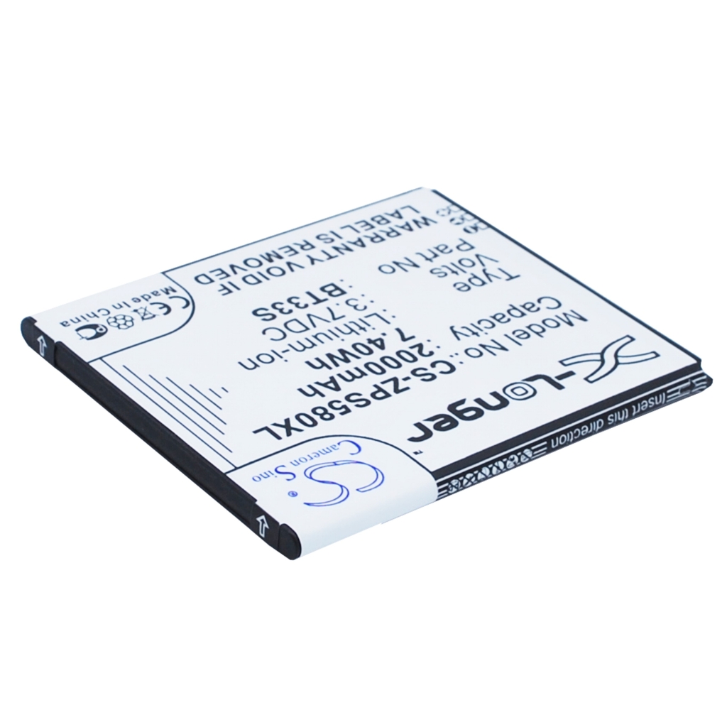 Batería del teléfono móvil Zopo CS-ZPS580XL