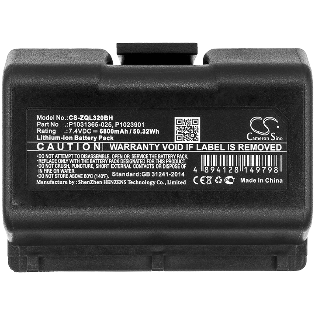 Batería de la impresora Zebra QLn320HC