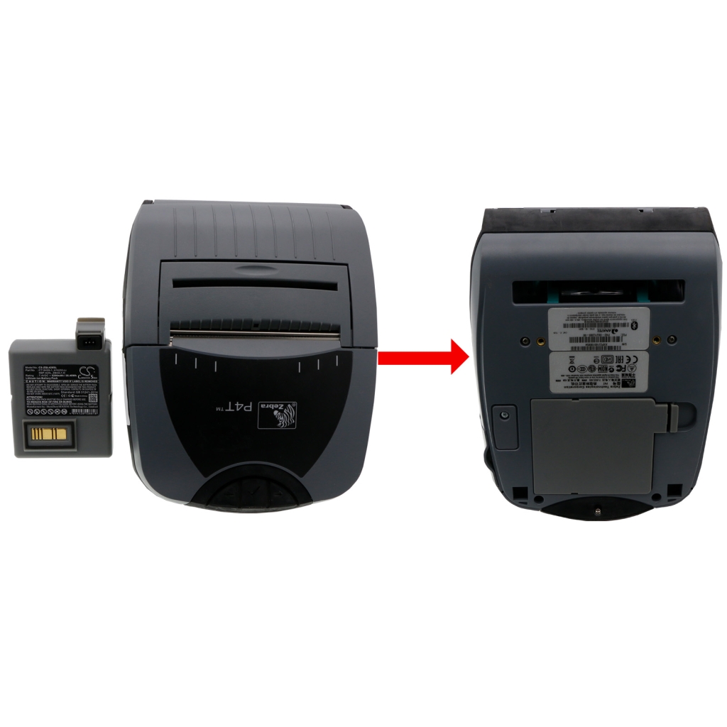 Batería de la impresora Zebra RP4