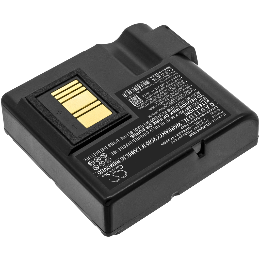 Batería de la impresora Zebra CS-ZQN420BH