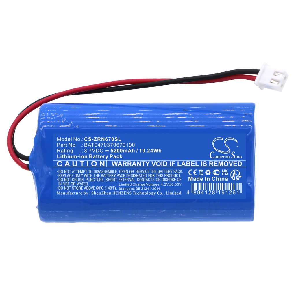 Batería del sistema de iluminación Zafferano Dama