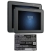 Batería de la tableta Zebra CS-ZRT510SL