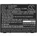 Batería de la tableta Zebra CS-ZRT550SL