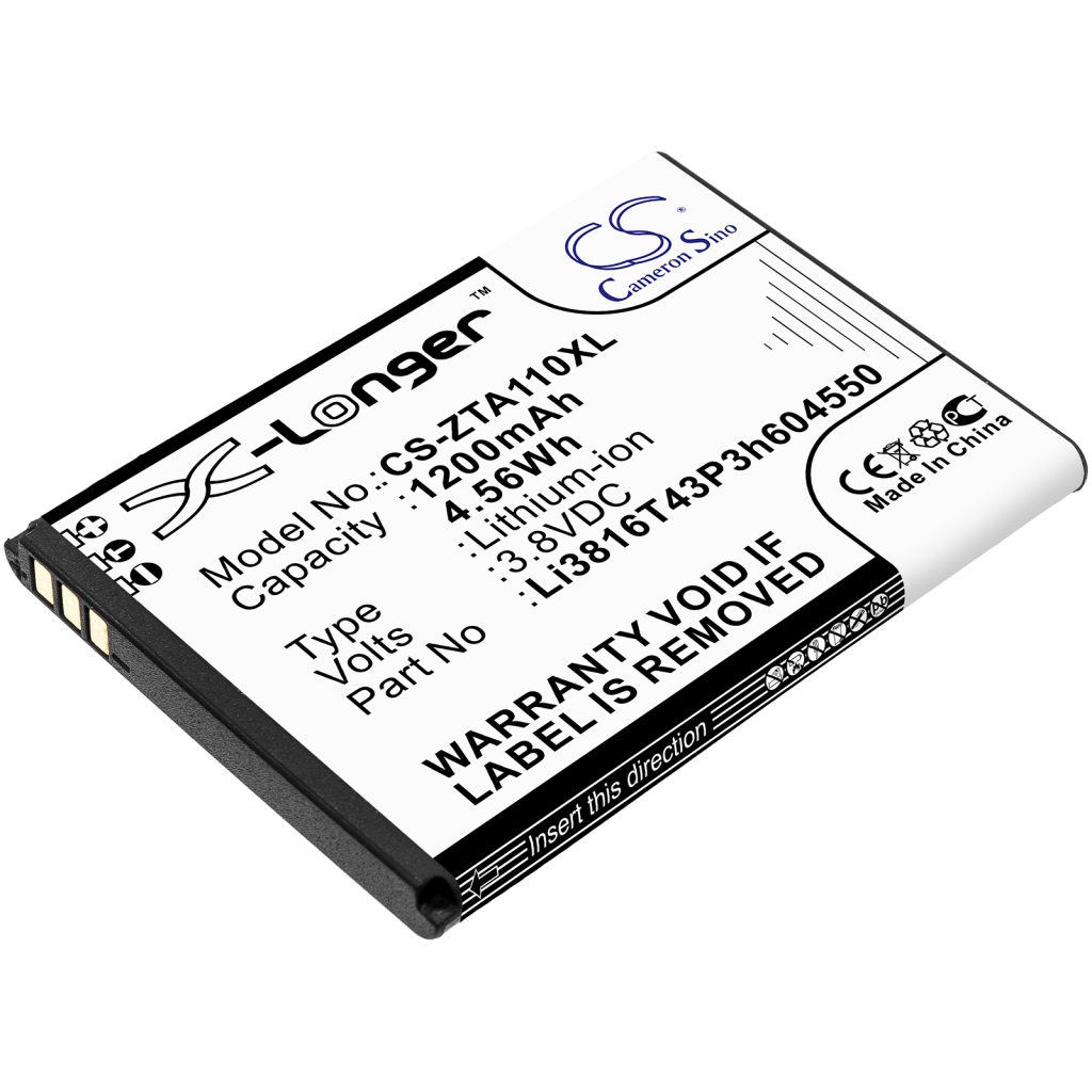 Batería del teléfono móvil ZTE CS-ZTA110XL