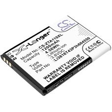 Reemplazo de batería compatible para ZTE LI3715T42P3H604550,LI3816T43P3H604550