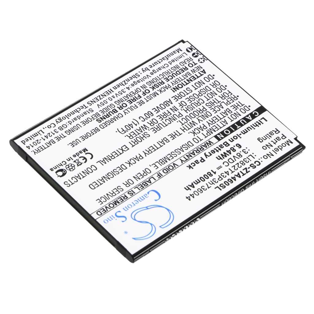 Batería del teléfono móvil ZTE CS-ZTA460SL