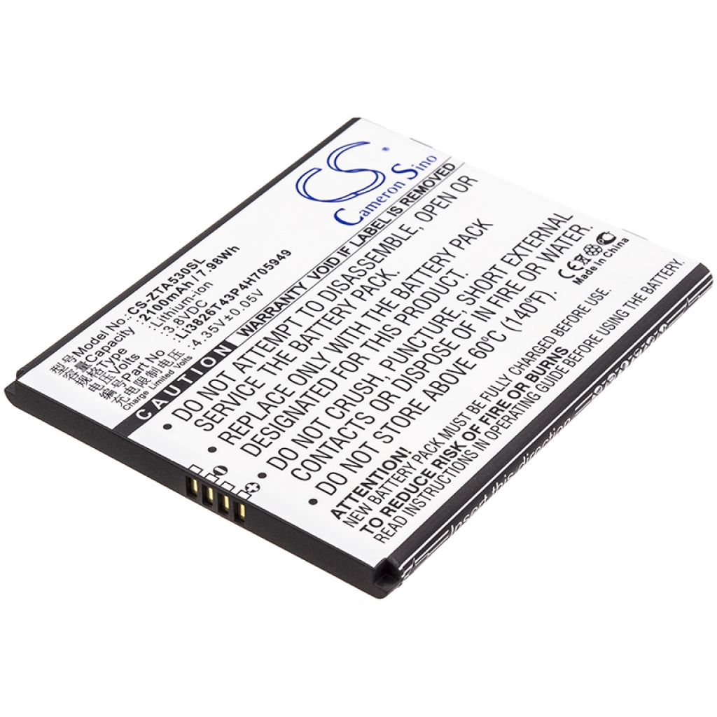 Batería del teléfono móvil ZTE CS-ZTA530SL