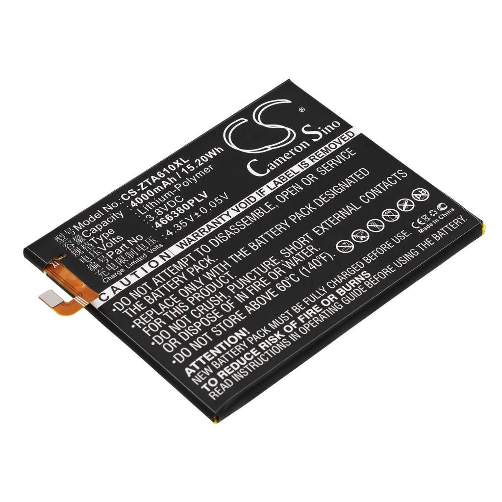 Batería del teléfono móvil ZTE CS-ZTA610XL