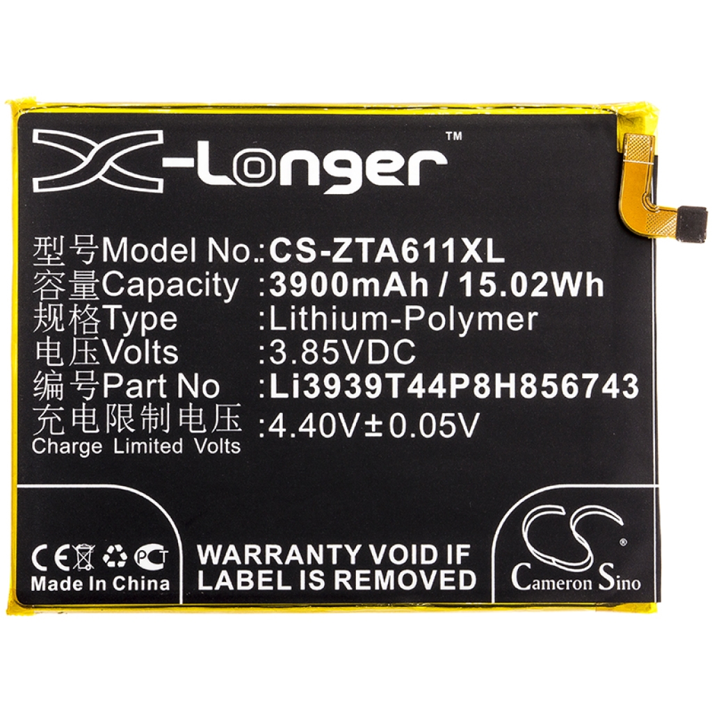 Batería del teléfono móvil ZTE CS-ZTA611XL
