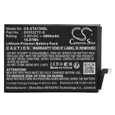 Reemplazo de batería compatible para ZTE E6553ZTE-B