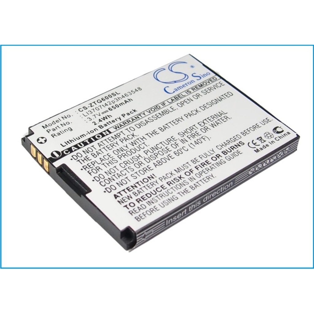 Batería del teléfono móvil ZTE G6