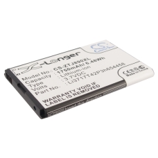 Reemplazo de batería compatible para ZTE LI3717T42P3H654458