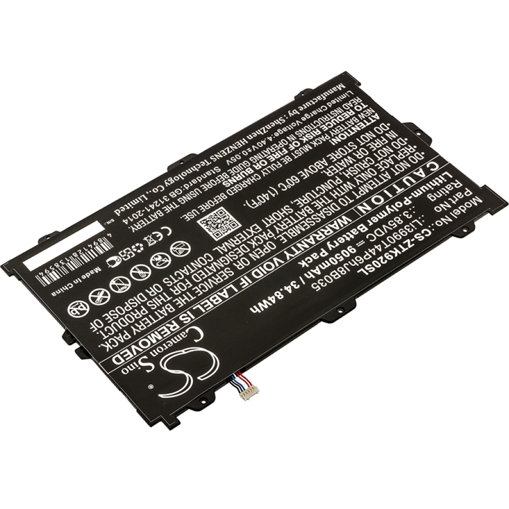 Batería de la tableta ZTE CS-ZTK920SL