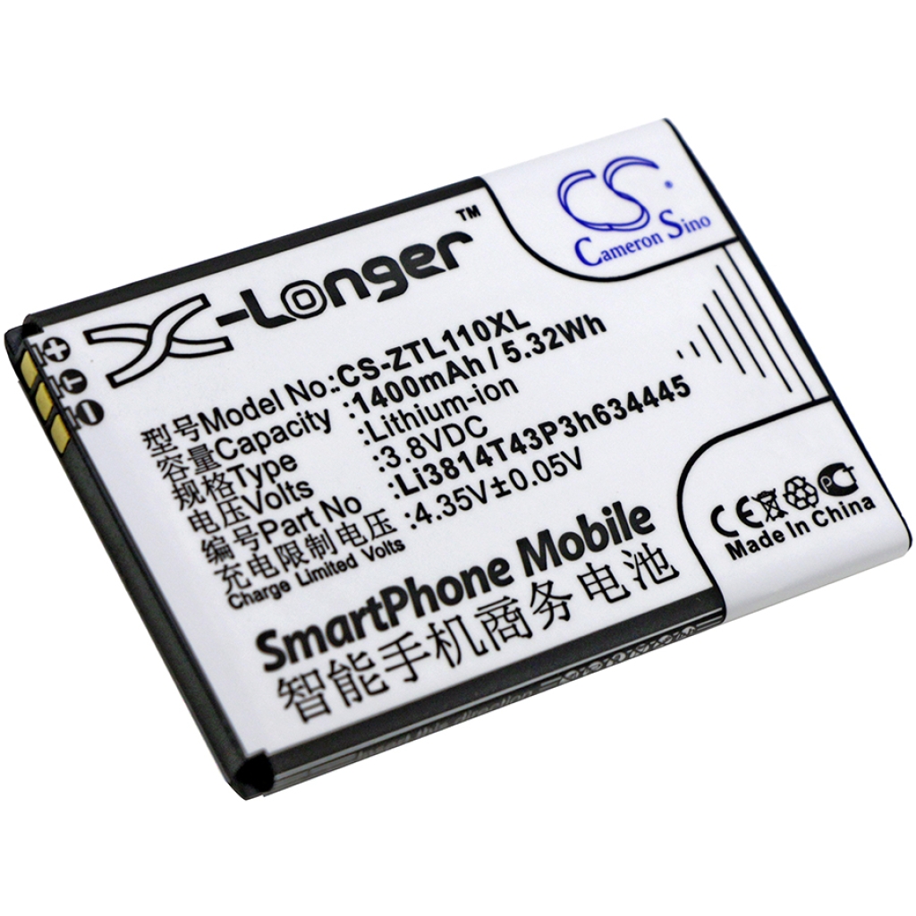Batería del teléfono móvil ZTE CS-ZTL110XL