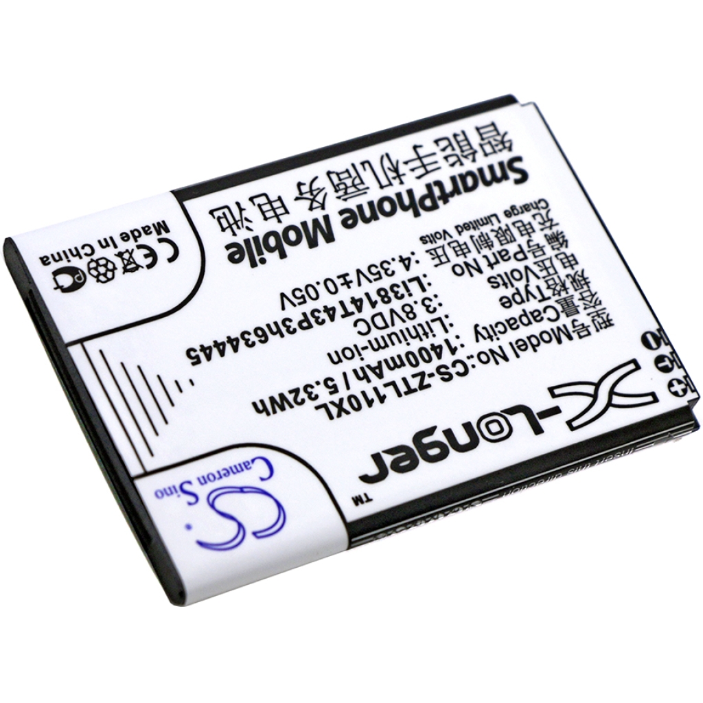 Batería del teléfono móvil ZTE CS-ZTL110XL