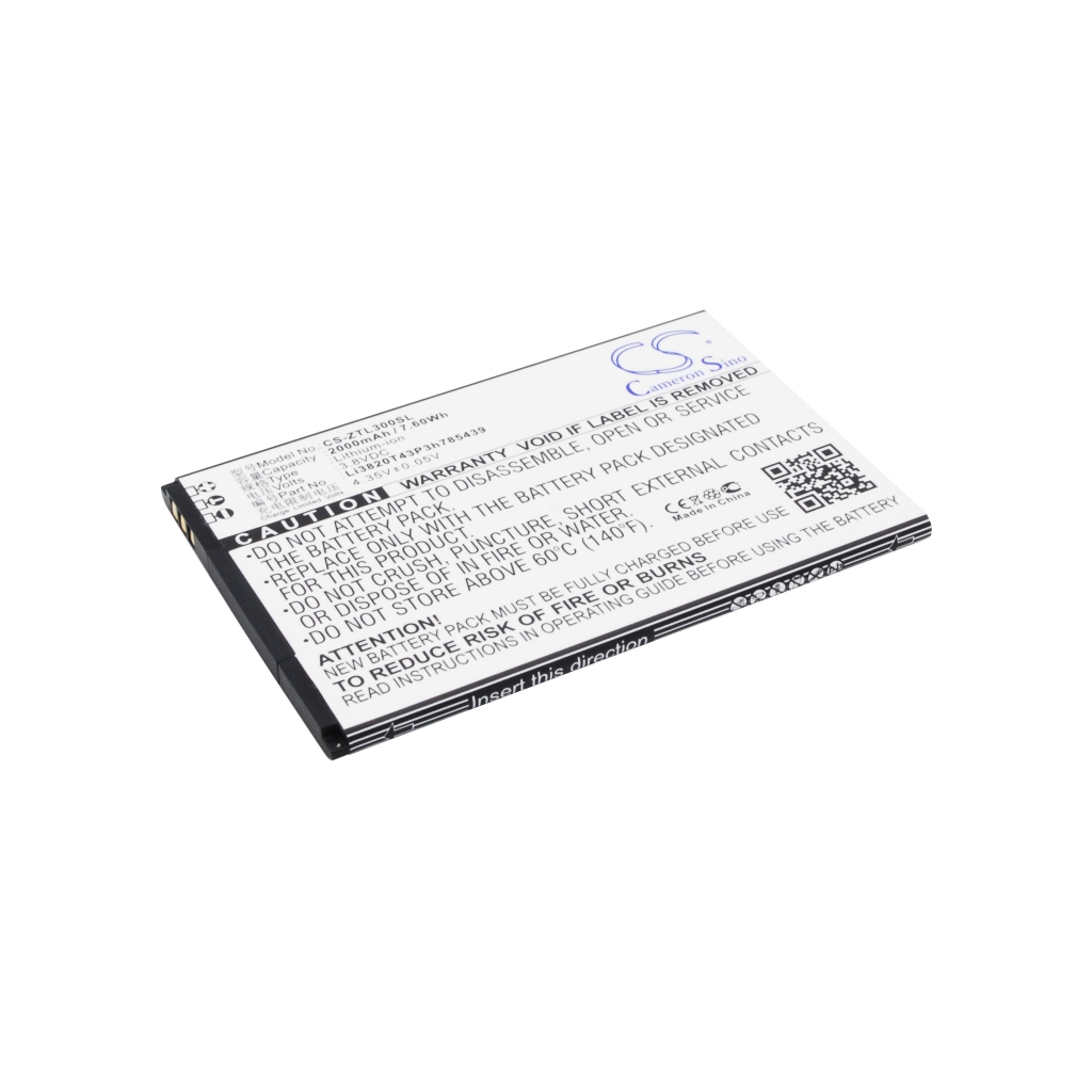 Batería del teléfono móvil ZTE CS-ZTL300SL