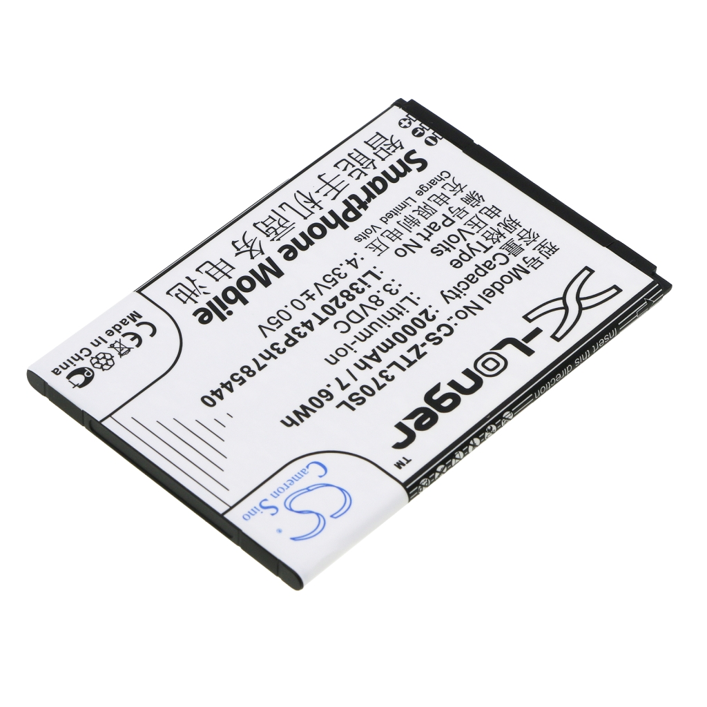 Batería del teléfono móvil ZTE CS-ZTL370SL