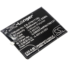 Reemplazo de batería compatible para ZTE LI3932T44P6H796137