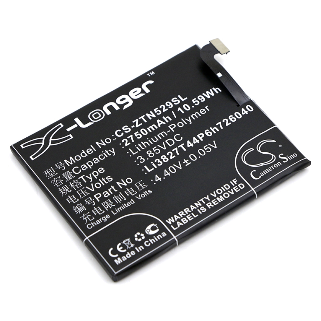 Batería del teléfono móvil ZTE CS-ZTN529SL