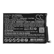 Reemplazo de batería compatible para ZTE BL-49S-976546