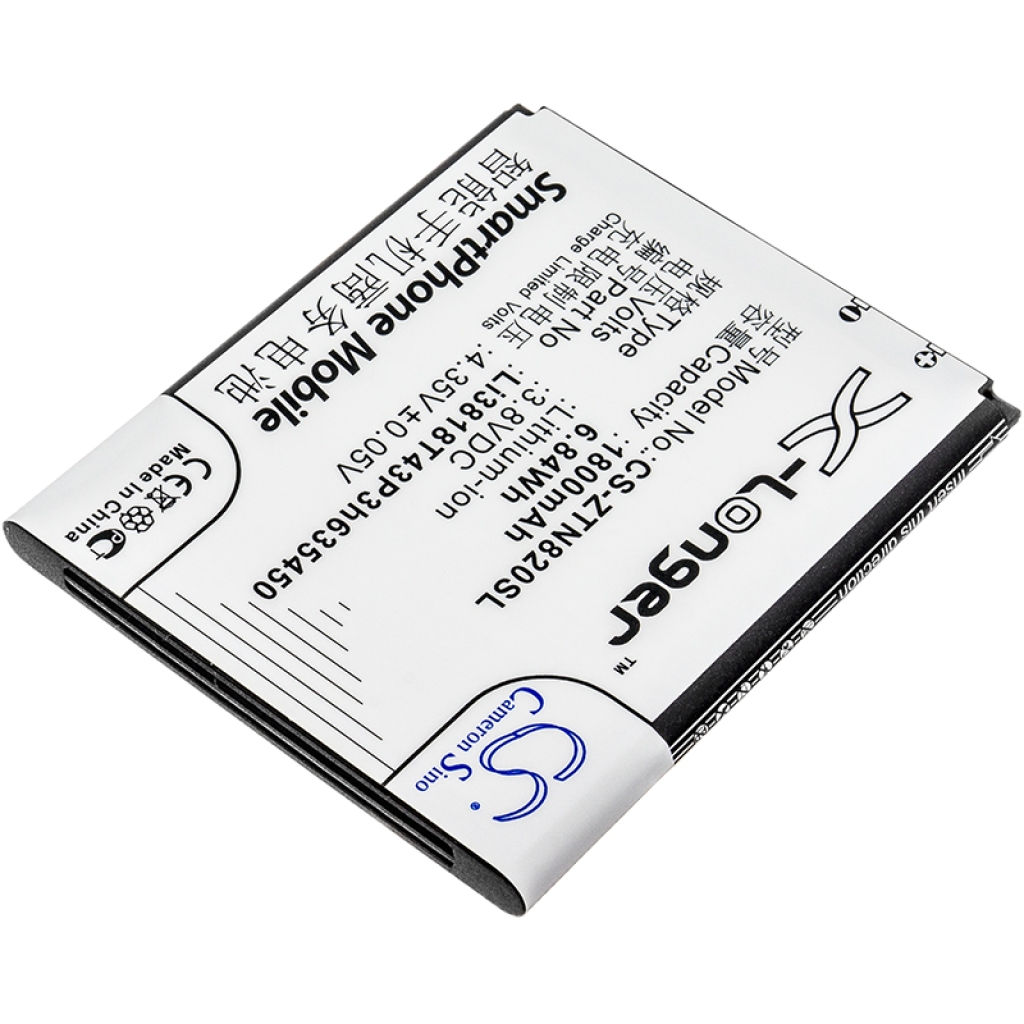 Batería del teléfono móvil ZTE CS-ZTN820SL