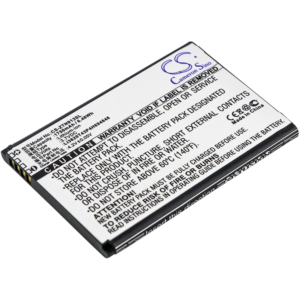 Batería del teléfono móvil ZTE CS-ZTN913SL