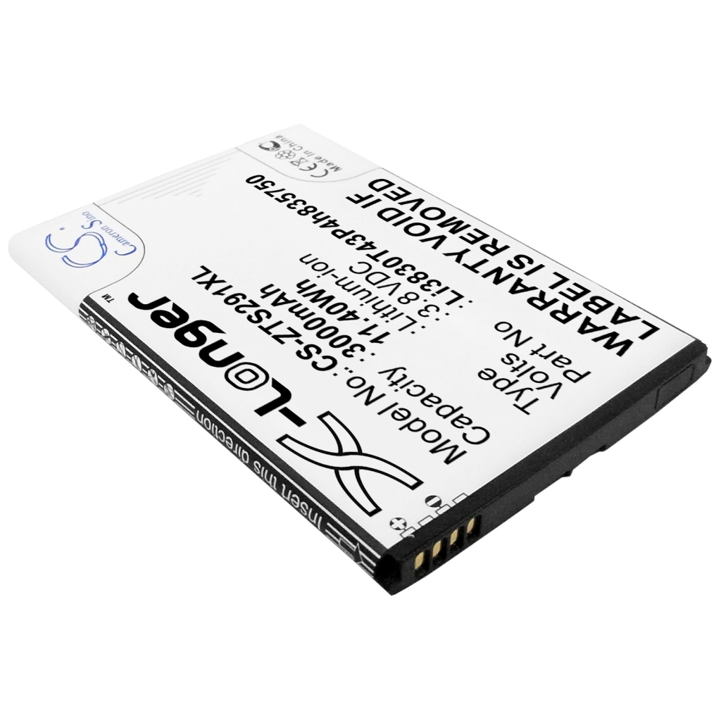Batería del teléfono móvil ZTE CS-ZTS291XL