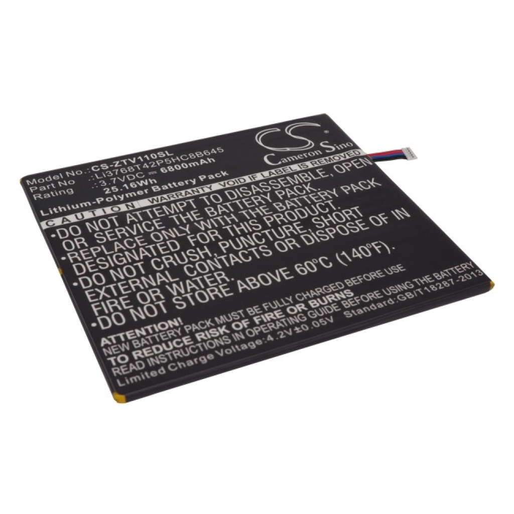 Batería de la tableta ZTE CS-ZTV110SL