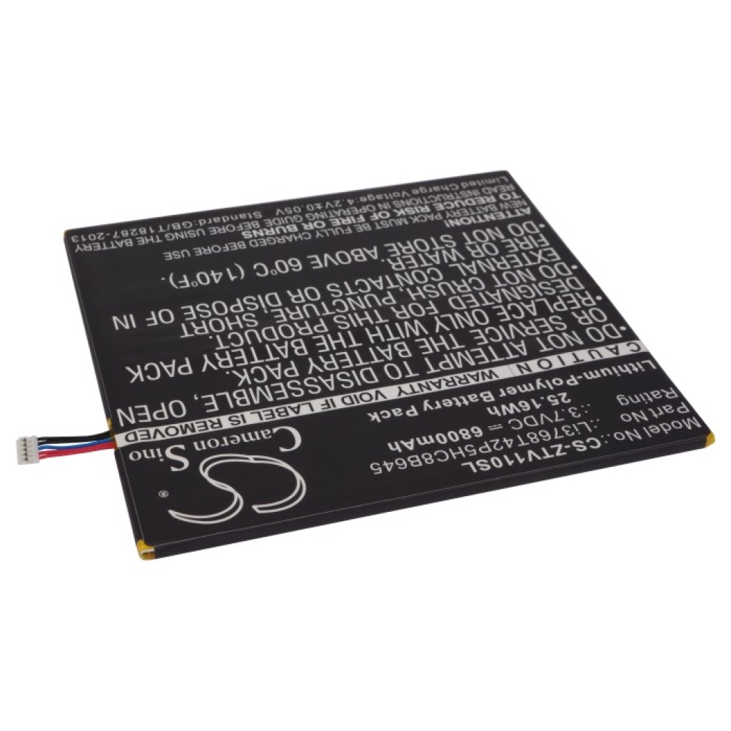 Batería de la tableta ZTE CS-ZTV110SL