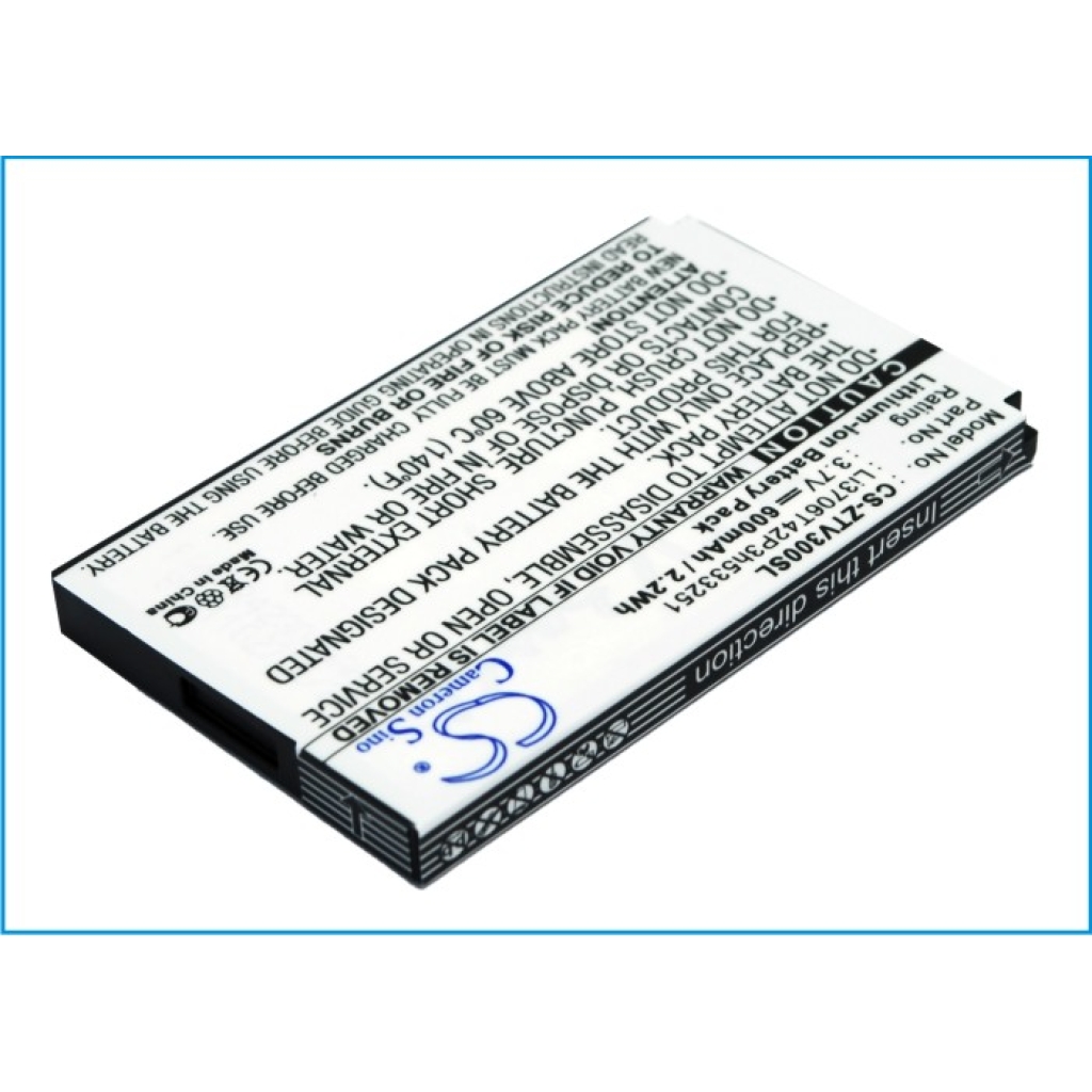 Batería del teléfono móvil ZTE CS-ZTV300SL