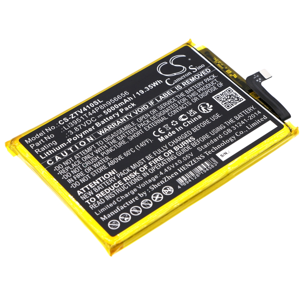 Batería del teléfono móvil ZTE CS-ZTV410SL