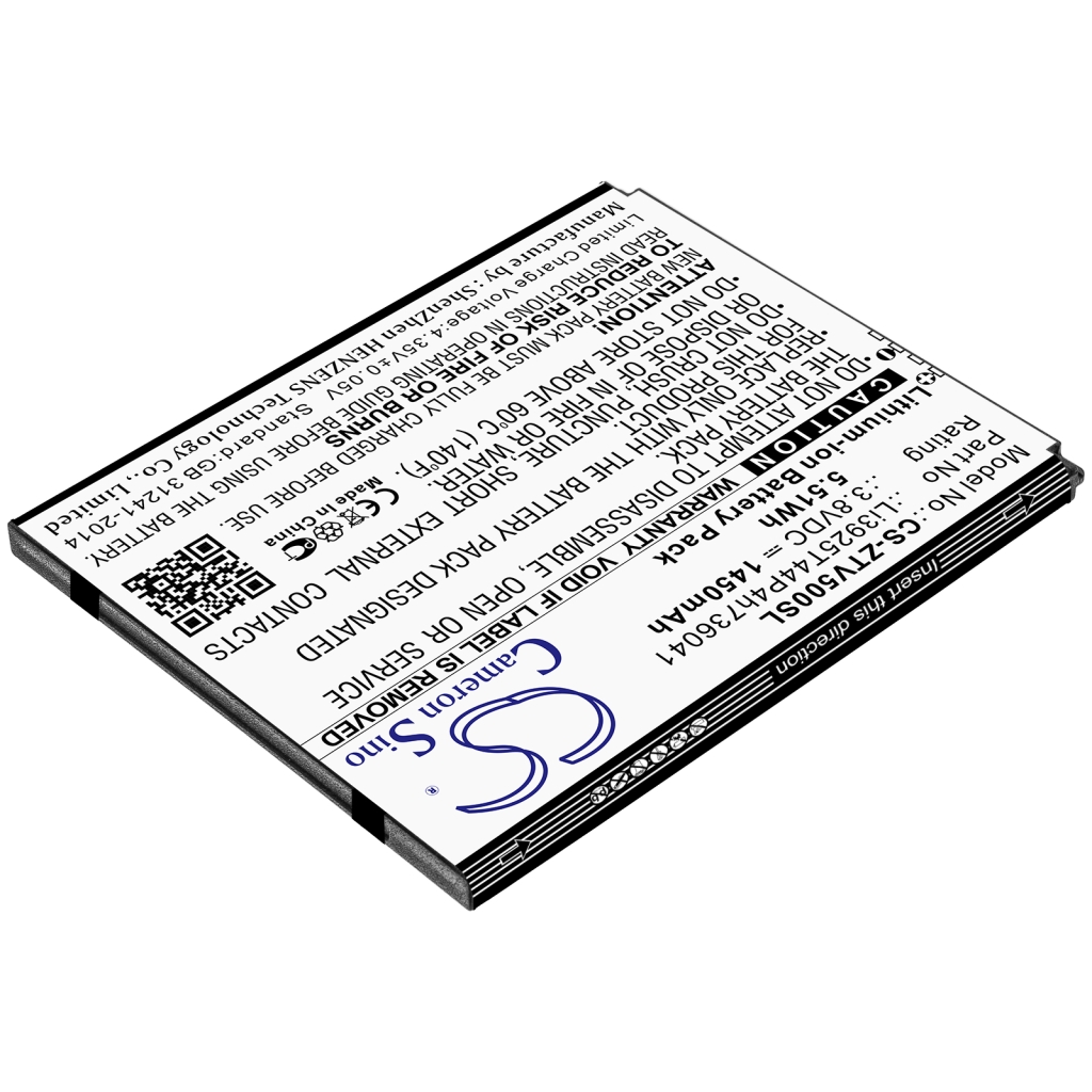 Batería del teléfono móvil ZTE CS-ZTV500SL