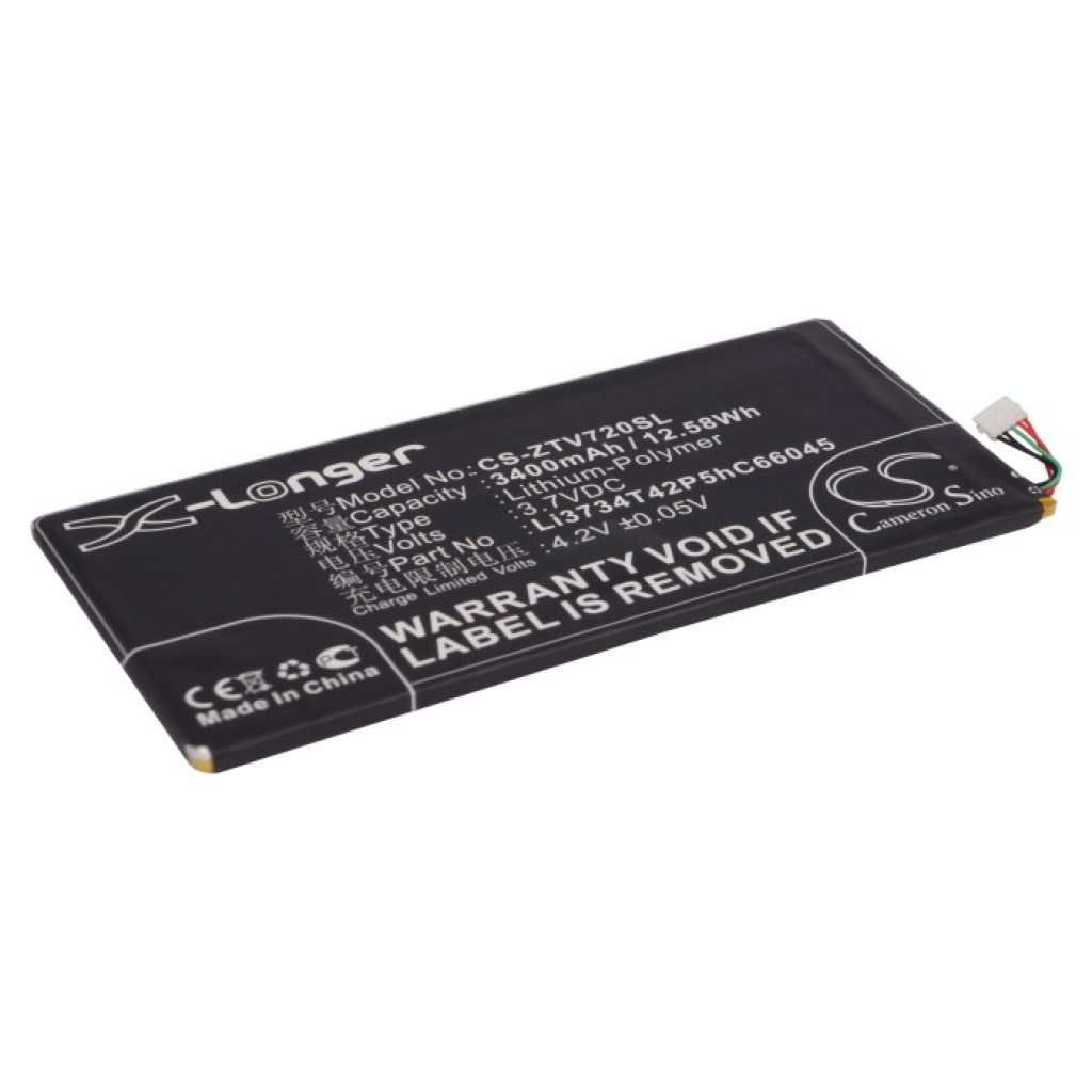 Batería de la tableta ZTE CS-ZTV720SL