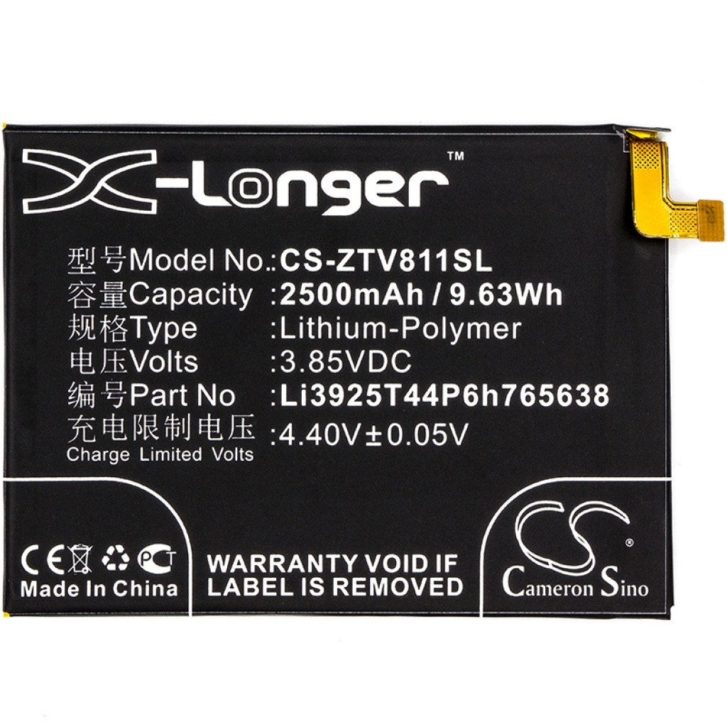 Batería del teléfono móvil ZTE CS-ZTV811SL