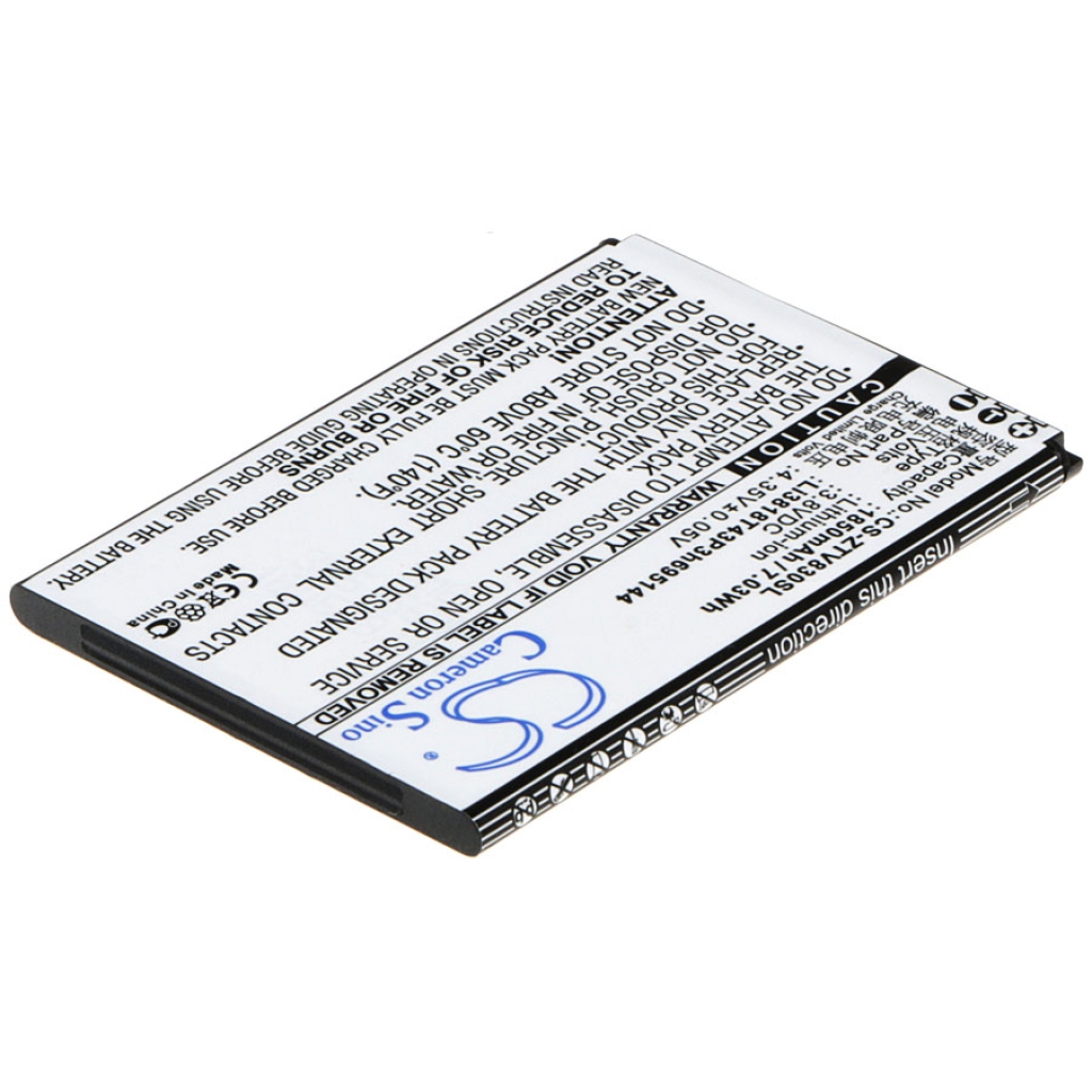 Batería del teléfono móvil ZTE CS-ZTV830SL