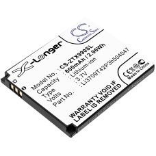 Reemplazo de batería compatible para ZTE LI3709T42P3H504047,LI3709T42P3H504047-H