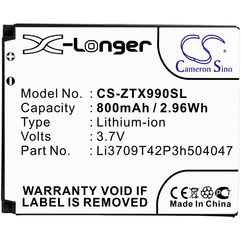 Baterías Sustituye Li3709T42P3h504047-H