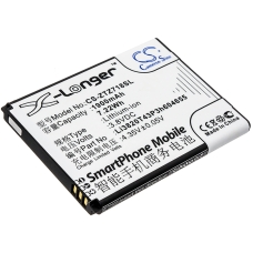 Reemplazo de batería compatible para ZTE LI3820T43P3H604655