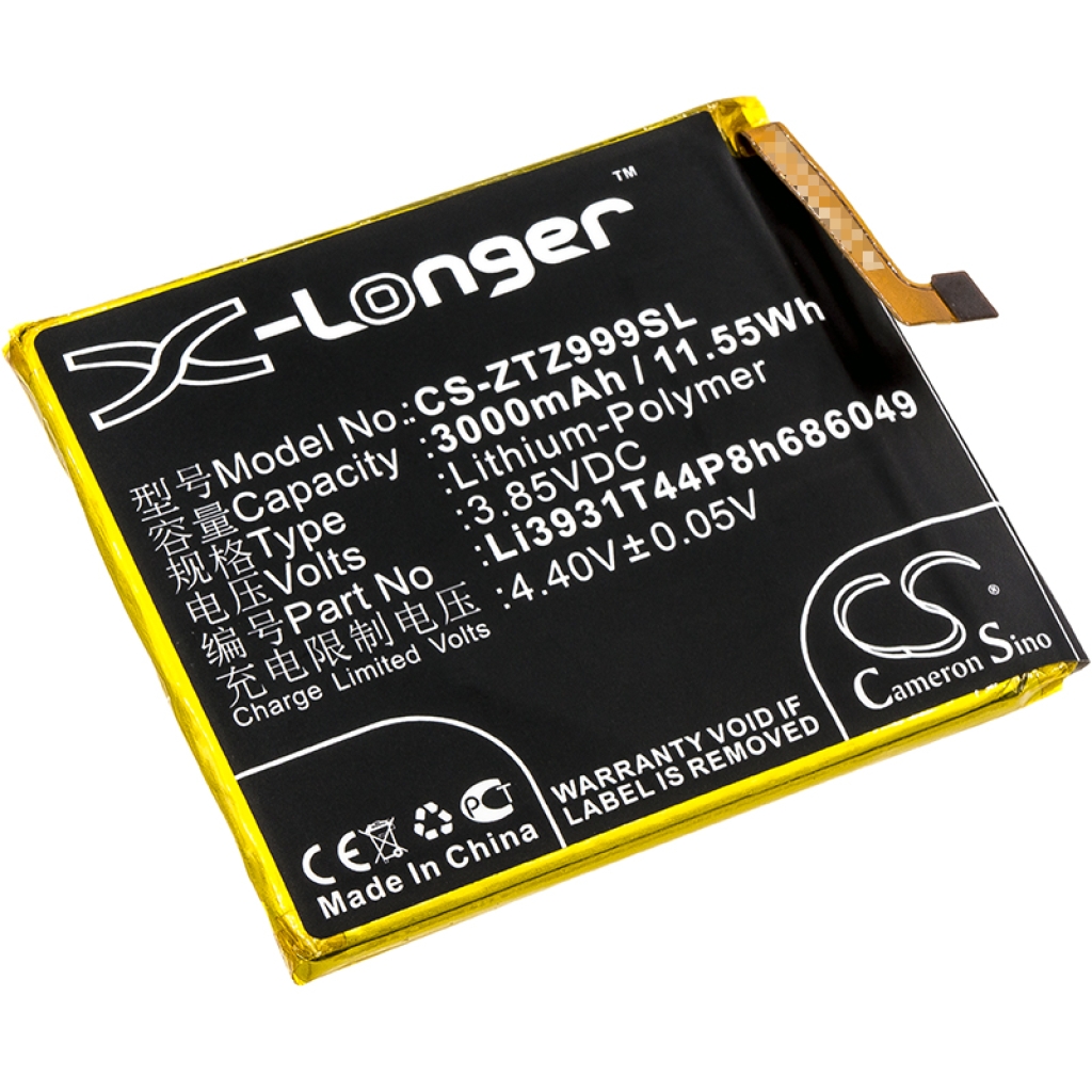 Batería del teléfono móvil ZTE CS-ZTZ999SL