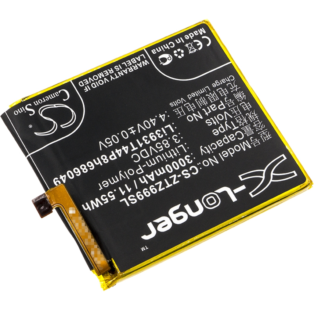 Batería del teléfono móvil ZTE CS-ZTZ999SL